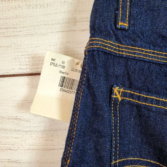 Vintage Guess Y2K Giselle Carpenter Denim Pants Women's Size 27 NWT - Picture 6 of 9